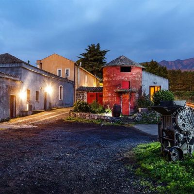 Il casale dell'Azienda Vinicola del Barone di Villagrande